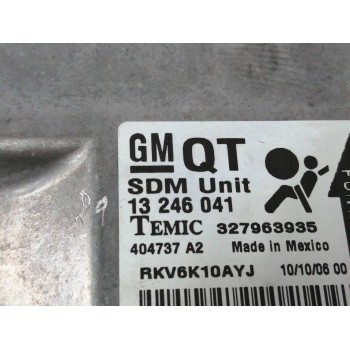 Recambio de centralita airbag para opel astra gtc 1.6 16v referencia OEM IAM 13246041  