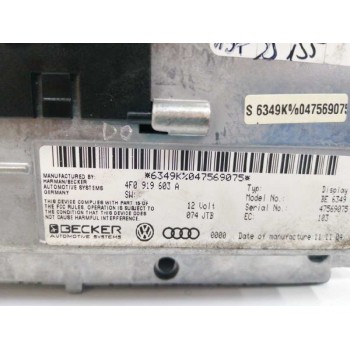 Recambio de pantalla multifuncion para audi a6 berlina (4f2) 2.0 tdi referencia OEM IAM 4F0919603A  