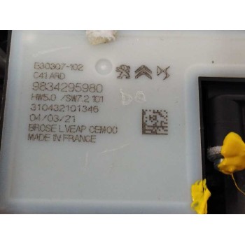 Recambio de elevalunas trasero derecho para citroën c4 iii (ba_, bb_, bc_) 1.5 bluehdi 110 (bbyhsa) referencia OEM IAM 983429598