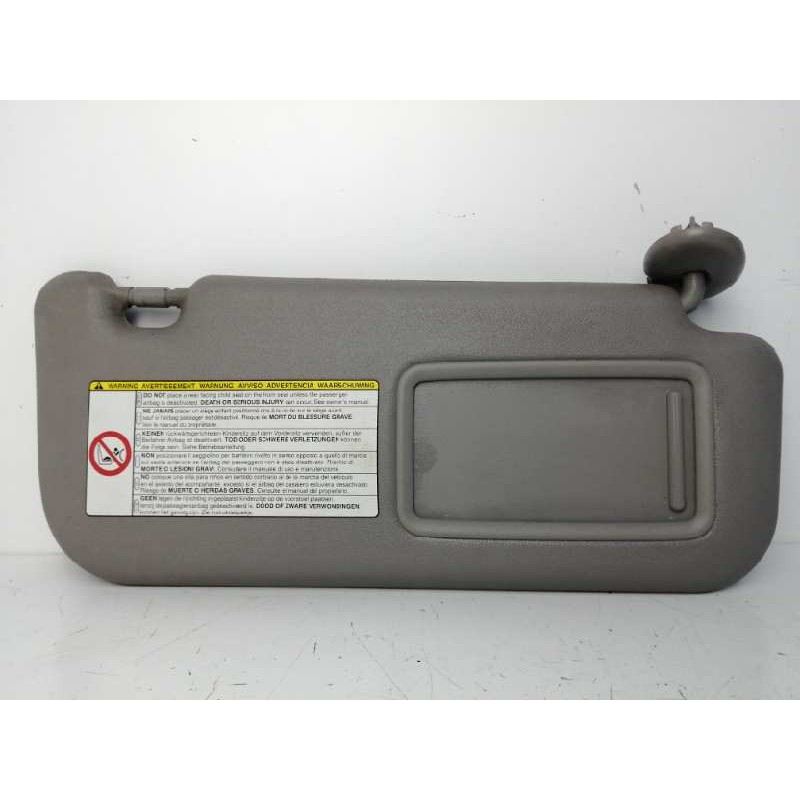 Recambio de parasol derecho para toyota yaris (ksp9/scp9/nlp9) 1.4 turbodiesel cat referencia OEM IAM 74310  