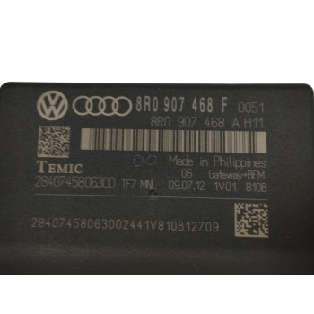 Recambio de modulo electronico para audi q5 (8rb) 2.0 tdi referencia OEM IAM 8R0907468F DIAGNOSTICO DE DATOS 