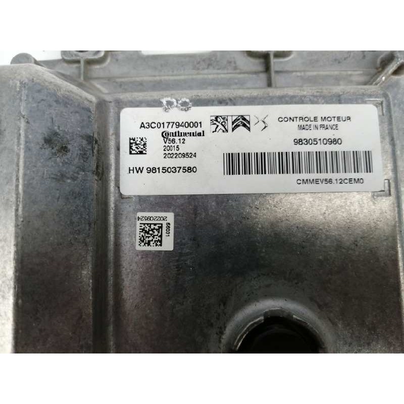 CENTRALITA MOTOR UCE A3C0177940001 98150307580
