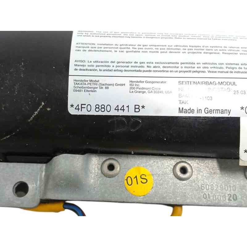 AIRBAG LATERAL TRASERO IZQUIERDO