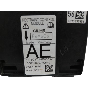 Recambio de centralita airbag para ford transit caja cerrada ´06 ft 260 k trend lkw referencia OEM IAM 6C1T14B056AE 5WK43536 