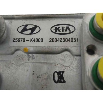 Recambio de enfriador aceite motor para kia niro i (de) e-niro referencia OEM IAM 25670K4000  