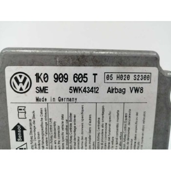 Recambio de centralita airbag para seat altea xl (5p5) reference referencia OEM IAM 1K0909605T 5WK43412 
