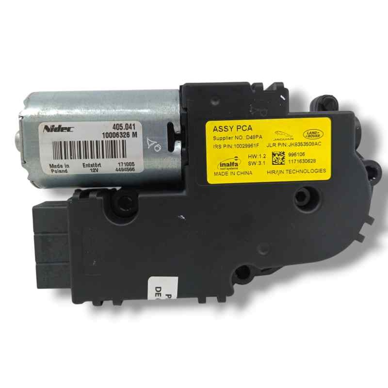 Recambio de motor techo electrico para jaguar f-pace (x761) 2.0 td4 awd referencia OEM IAM JK8353508AC Recambio de motor techo electrico para jaguar f-pace (x761) 2.0 td4 awd referencia OEM IAM JK8353508AC