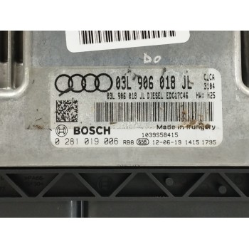 Recambio de centralita motor uce para audi q5 (8rb) 2.0 tdi referencia OEM IAM 03L906018JL 0281019006 