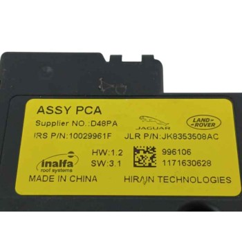 Recambio de motor techo electrico para jaguar f-pace (x761) 2.0 td4 awd referencia OEM IAM JK8353508AC  