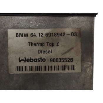 Recambio de motor calefaccion para bmw x5 (e53) 3.0 d referencia OEM IAM 64126918942 CALEFACCION AUXILIAR WEBASTO 9003552B