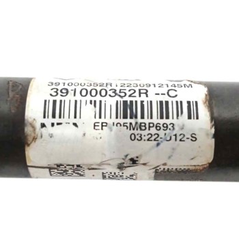 Recambio de transmision delantera derecha para renault megane e-tech suv ev60 referencia OEM IAM 391000352R  