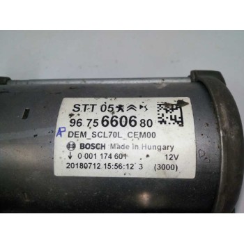 Recambio de motor arranque para peugeot partner furgoneta/monovolumen (k9) 1.6 bluehdi 100 referencia OEM IAM  0001174601 