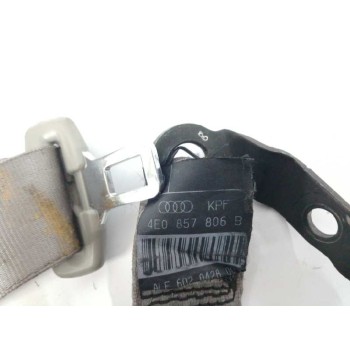 Recambio de cinturon seguridad trasero derecho para audi a8 (4e2) 6.0 w12 48v cat (bht) referencia OEM IAM 4E0857806B  