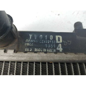 Recambio de radiador agua para peugeot 107 1.4 hdi cat (8ht / dv4td) referencia OEM IAM YV010 CZ422133 CZ42213313510T