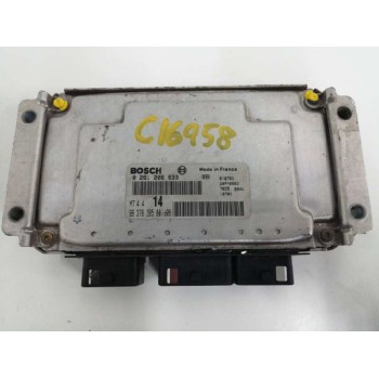 Recambio de centralita motor uce para citroën xsara picasso 1.6 exclusive referencia OEM IAM 9637839580 0261206633 