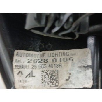 Recambio de piloto trasero izquierdo para renault zoe (bfm_) zoe referencia OEM IAM 265554013R  26280106