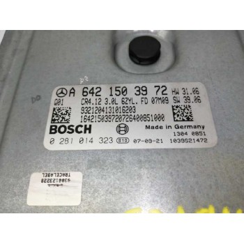Recambio de centralita motor uce para mercedes-benz clase cls (w219) 320 cdi (219.322) referencia OEM IAM A6421503972 0281014323