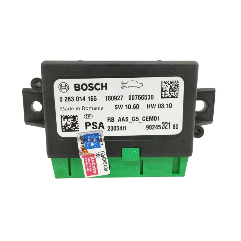 Recambio de modulo electronico para peugeot 208 1.2 12v vti referencia OEM IAM 9824532180 0263014165 