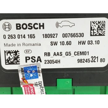 Recambio de modulo electronico para peugeot 208 1.2 12v vti referencia OEM IAM 9824532180 0263014165 
