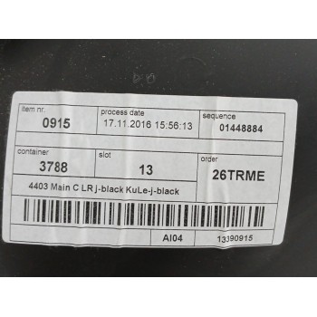 Recambio de guarnecido puerta delantera derecha para opel adam 1.4 16v referencia OEM IAM 13390915  