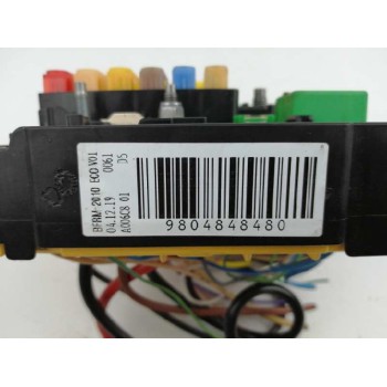 Recambio de caja reles / fusibles para opel corsa f 1.2 referencia OEM IAM 9804848480 SOPORTE ROTO 