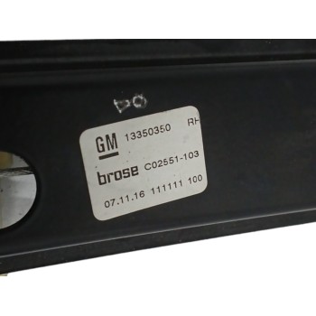 Recambio de elevalunas delantero derecho para opel adam 1.4 16v referencia OEM IAM 13350350  