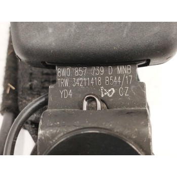 Recambio de enganche cinturon izquierdo para audi a4 avant (8w5) 2.0 16v tdi referencia OEM IAM 8W0857739D TRASERO 