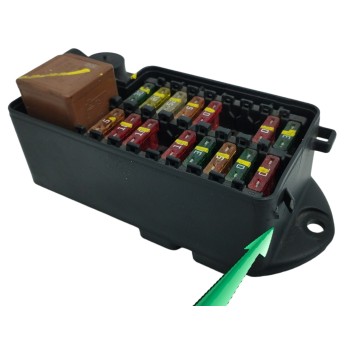 Recambio de caja reles / fusibles para jaguar xk8/xkr coupe 4.0 v8 32v cat referencia OEM IAM LJD2800CB OBSERVAR FOTOS 518249006