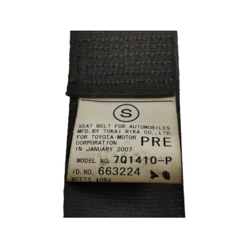 Recambio de cinturon seguridad delantero derecho para toyota rav 4 iii (_a3_) 2.2 d 4wd (ala30_) referencia OEM IAM 7Q1410P  