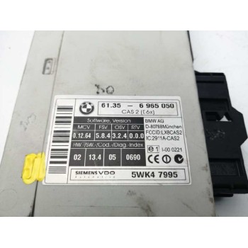 Recambio de modulo electronico para bmw serie 5 berlina (e60) 3.0 turbodiesel cat referencia OEM IAM 61356965050 5WK47995 