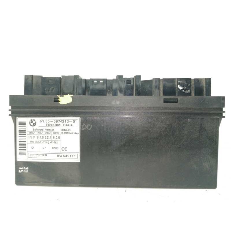 Recambio de modulo electronico para bmw serie 5 berlina (e60) 3.0 turbodiesel cat referencia OEM IAM 61356974310 5WK49111 