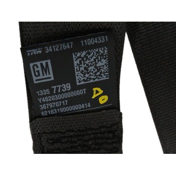 Recambio de cinturon seguridad trasero izquierdo para opel adam 1.4 16v referencia OEM IAM 13357739  
