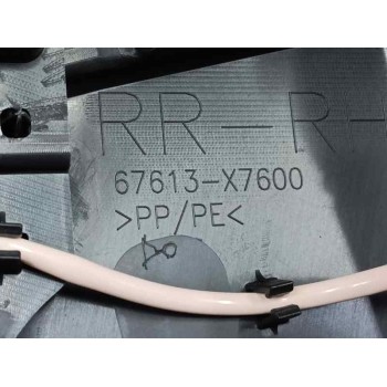 Recambio de guarnecido puerta trasera derecha para toyota bz4x (_eam1_) ev (xeam10) referencia OEM IAM 67613X7600  
