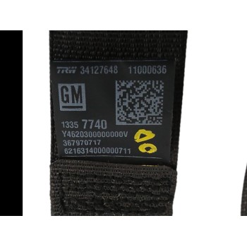 Recambio de cinturon seguridad trasero derecho para opel adam 1.4 16v referencia OEM IAM 13357739  