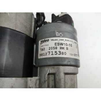 Recambio de motor arranque para opel corsa f 1.2 referencia OEM IAM 9812715380  