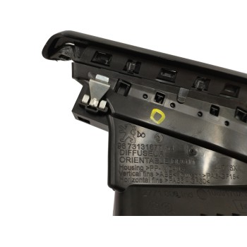 Recambio de rejilla aireadora para peugeot 208 1.2 12v vti referencia OEM IAM 9673131677 LADO DERECHO 