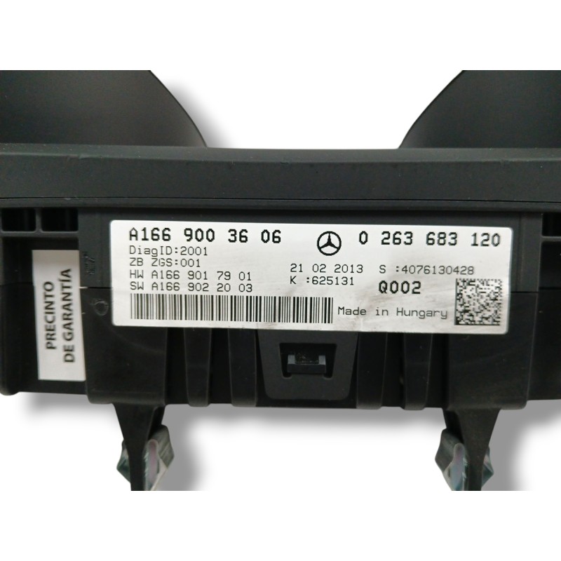 CUADRO INSTRUMENTOS 0263683120