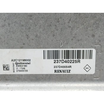 Recambio de centralita motor uce para renault zoe (bfm_) zoe referencia OEM IAM 237D40225R 237D40054R A2C12198002
