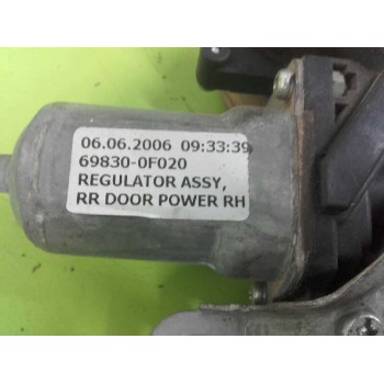 Recambio de elevalunas trasero derecho para toyota corolla verso (r1) 2.2 d-4d luna referencia OEM IAM TIJERA 698300F020 