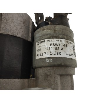 Recambio de motor arranque para peugeot 208 1.2 12v vti referencia OEM IAM 9812715380  