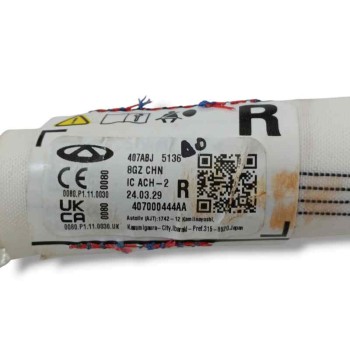 Recambio de airbag cortina delantero derecho para omoda 5 1.6 tgdi referencia OEM IAM 407000444AA  