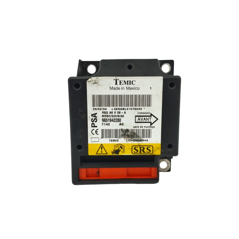 Recambio de centralita airbag para citroën c2 1.4 hdi referencia OEM IAM 9651942280  