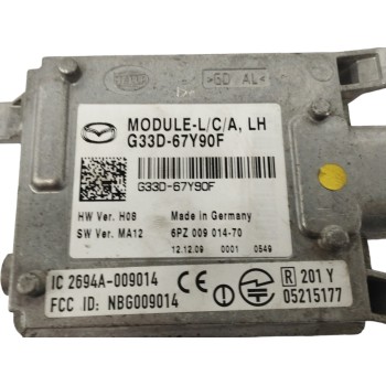 Recambio de modulo electronico para mazda cx-7 (er) 2.2 turbodiesel cat referencia OEM IAM G33D67Y90F IC2694A009014 