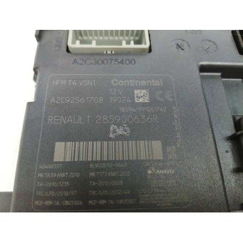 Recambio de conmutador de arranque para renault clio iv 0.9 tce referencia OEM IAM 285900636R A2C92561708 