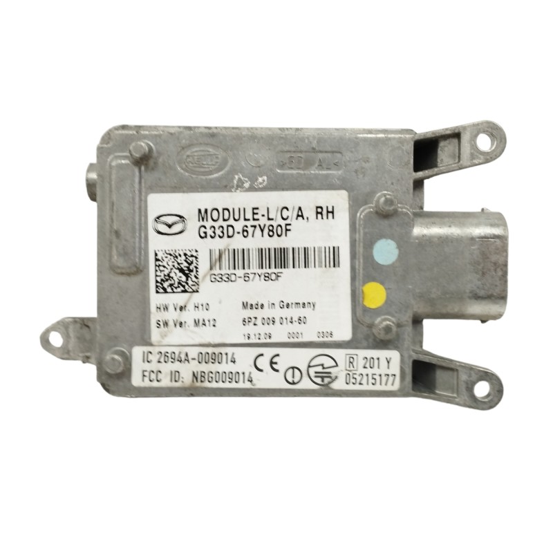 Recambio de modulo electronico para mazda cx-7 (er) 2.2 turbodiesel cat referencia OEM IAM G33D67Y80F IC2694A009014 