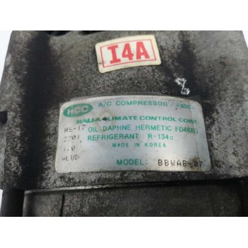 Recambio de compresor aire acondicionado para hyundai sonata (y4) 2.0 cat referencia OEM IAM BBWAB07 BBWAB F500