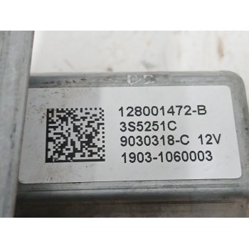 Recambio de elevalunas delantero derecho para renault zoe (bfm_) zoe referencia OEM IAM 128001472B  