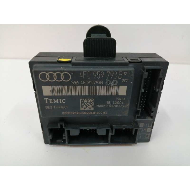 Recambio de modulo electronico para audi a6 berlina (4f2) 2.0 tdi referencia OEM IAM 4F0959793B CONTROL DE PUERTA 