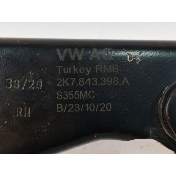Recambio de soporte / guia puerta corredera para volkswagen caddy furgón/kombi 2.0 tdi referencia OEM IAM 2K7843398A LATERAL DER