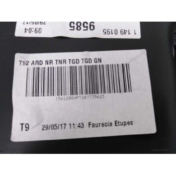 Recambio de guarnecido puerta trasera derecha para peugeot 308 sw 1.2 12v e-thp referencia OEM IAM   